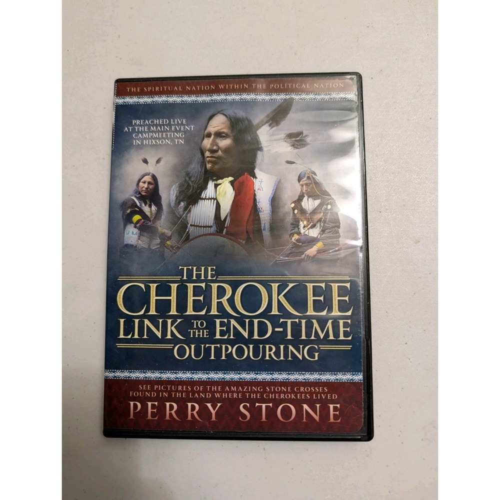 Perry Stone DVD The Cherokee Link to the End-Time Outpouring Religious Education